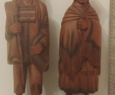 Stunning Inca Wooden Sculptures