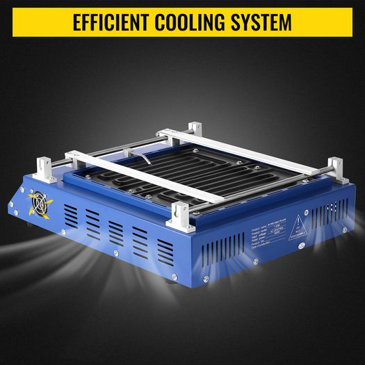 Board Preheater Hot Plate 0-450 Celsius Solder Repair BGA Soldering Rework Station 1600W IR Preheating Oven