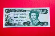 Bahamas   1. DOLLAR  .   Pick  43. Uncirculated
