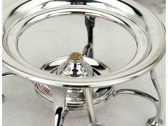 Antique Sheffield Silver Plated Spirit Kettle 19th Century