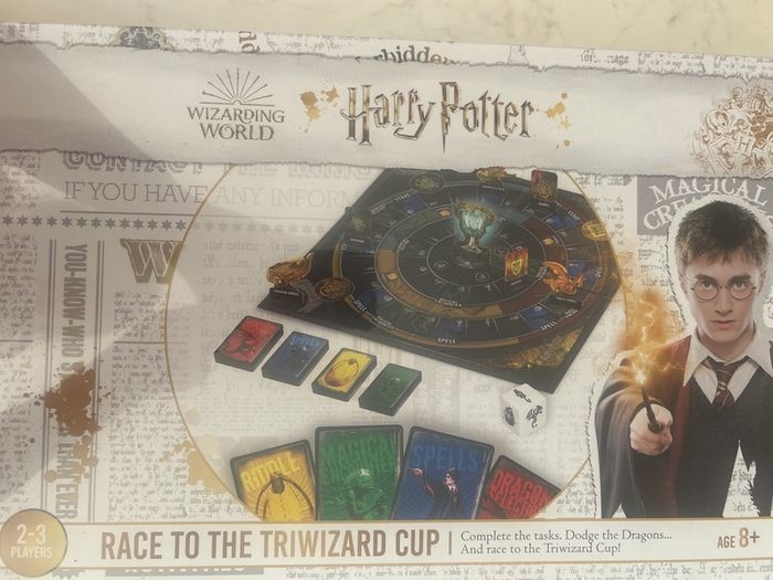 Harry Potter race to the Triwizard Cup