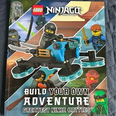 Lego Ninjago build you own book