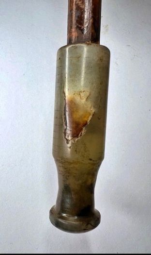 Old Chinese antique Jade Smoke pipe