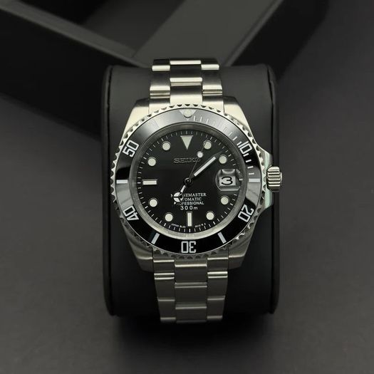 BRAND NEW Seiko " Submariner " Mod Watch Automatic 40mm