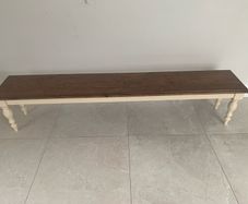 Bench seat for dinning room or kitchen.