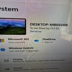 Computer Pc Windows 11 Pro I7 256gb 4gb Wifi