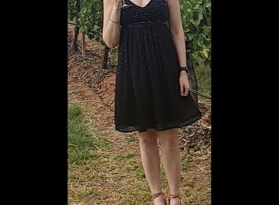 Black Vila dress
