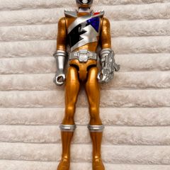 SCG Power Rangers Dino Charge Gold Power Ranger 42121 approx. 12" Used Please see photos