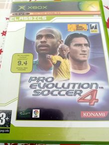 Pro Evolution Soccer 4 - Xbox Games - Original