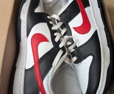 Dunk Low Retro "Red Swoosh Panda" sneakers