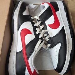 Dunk Low Retro "Red Swoosh Panda" sneakers