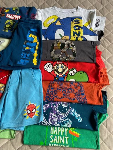 Boys summer bundle 13 items 6years