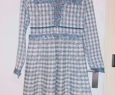 Tweed Style Dress, UK size 10