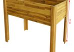 Raised Garden Raised Bed Solid Acacia Wood