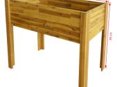 Raised Garden Raised Bed Solid Acacia Wood