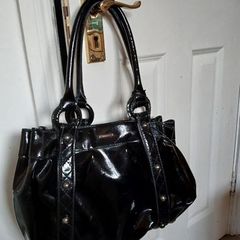 MEXX large glossy shoulder bag