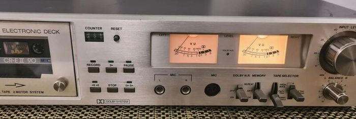 From 1981 - ITT Schaub-Lorenz HiFi 8022M Cassette deck, rare, working good. Made in Germany.