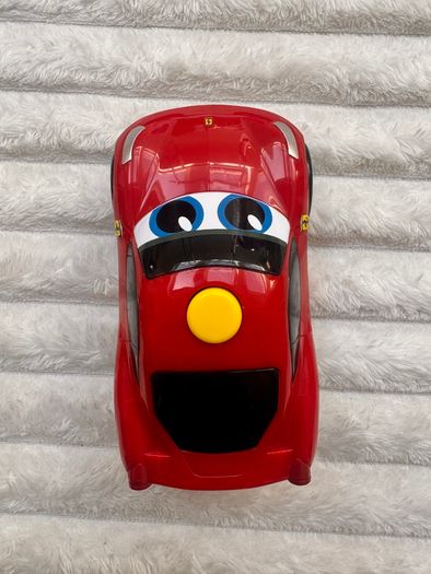 BB Junior Ferrari Car Press & Go Toy Red Kids Sports car approx. 13 cm. Length never used Please see photos