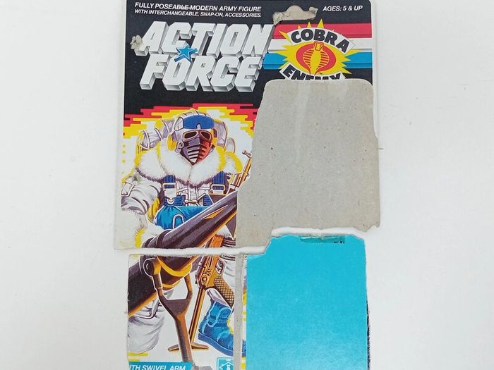 Hasbro Action Force Snow Serpent Filecard For Sale in Dun Laoghaire ...