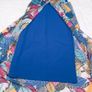 Sophie B Blue Multicolor Tropical Leaf Print Sheer Kaftan Tunic Dress 12UK/40EU Image 4