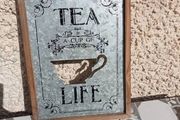 Metal sign