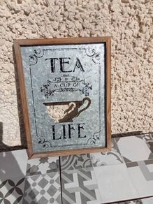 Metal sign