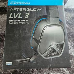 Afterglow Level 3 - Wired Headset for PS4 (unopened)