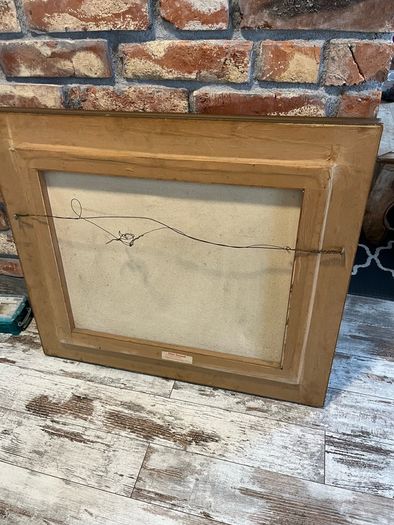 vintage oil panting