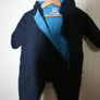 Petit Bateau Unisex Navy Pramsuit / Snowsuit - 6 months/78cm Image 5