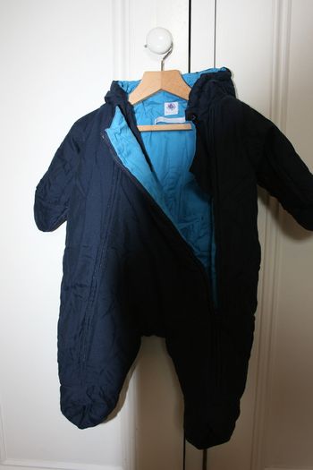 Petit Bateau Unisex Navy Pramsuit / Snowsuit - 6 months/78cm