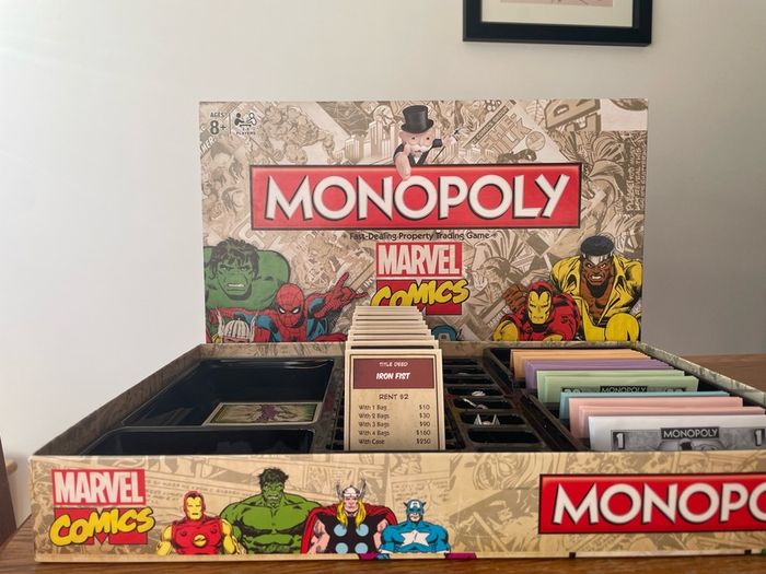 Monopoly Marvel Comics