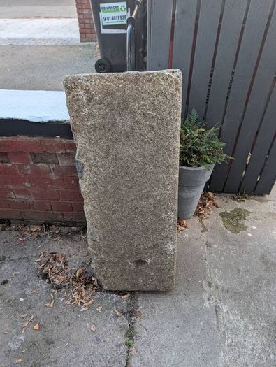 Reclaimed Granite Step