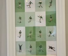 Framed Ireland Legends Mosaic Picture