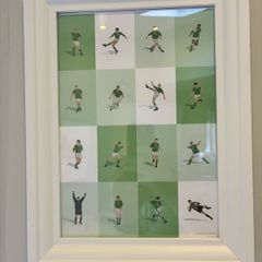 Framed Ireland Legends Mosaic Picture