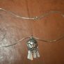 Vintage silver 925 pendant and chain Image 3