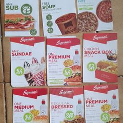 9 Supermac's Money off Vouchers - #