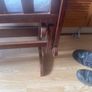 wooden rocking Crib Image 4