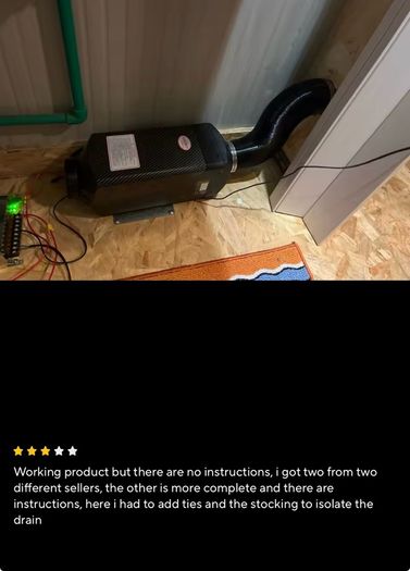 8KW 12V Low Noise Heater Diesel Air Heater Diesel Night Heater With LCD and Remote Control For Boat Camper Garage Home Truck Van kit
