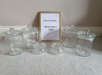Candy Jars for Rent