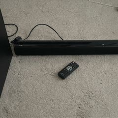 Lg soundbar and subwoofer