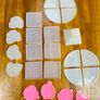 Large selection of top quality resin moulds for crafts ,  art , coaster sets and pyramid . Image 2