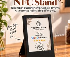 Customised NFC Google Review Stand