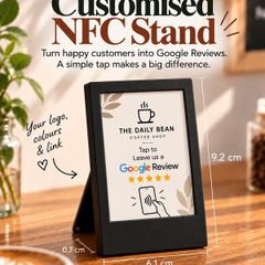 Customised NFC Google Review Stand
