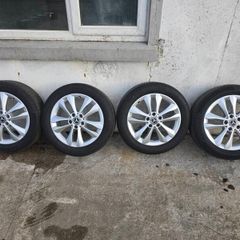 Genuine Mercedes-Benz 17" Alloy Wheels & Continental ContiSportContact 5 Tyres (225/50/R17)