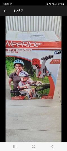 child's bike seat