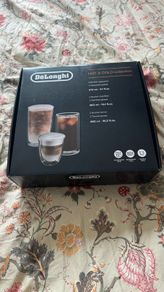 Delonghi glasses hot and cold collection (double-wall)