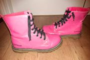 Gorgeous Goldigga pink patent boots, size 4