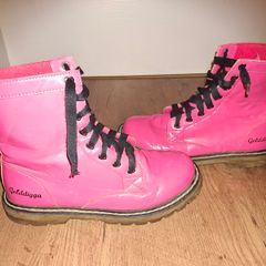 Gorgeous Goldigga pink patent boots, size 4