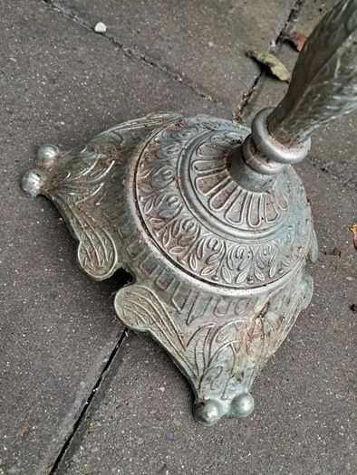 Highly Decorative Standing Ashtray