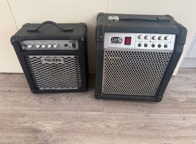 Carlsboro Colt 30 & Volcano GL20B Practice Amplifiers   Fully Working